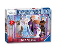 Ravensburger - Frozen 2, Giant Floor Puzzle Per Bambini 4+ Anni, 60 Pezzi | Puzzle da pavimento di Frozen 2 con 60 pezzi, educativo e divertente, ideale come regalo originale per bambini dai 4 anni.