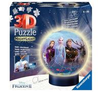 Ravensburger Ravensburger - The Snow Queen 2 3d Round Puzzle 72 Pezzi Illuminati