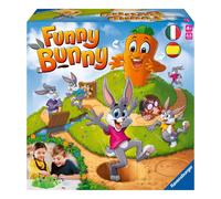 Ravensburger - Funny Bunny, Gioco da tavolo bambini 4+, 2-4 giocatori