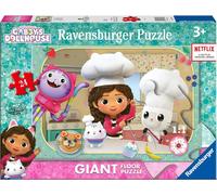 Ravensburger - Gabby's Dollhouse A Puzzle, 24 Giant Floor Collection, 24 Pieces,