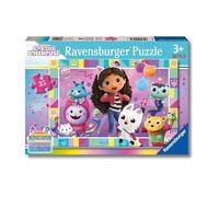 Ravensburger - Puzzle: Gabby's Dollhouse, Puzzle Bambini 3 Anni, Puzzle 35 pezzi, 26,5x18 cm