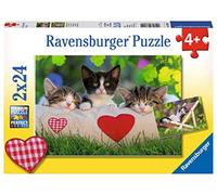 Ravensburger Gattini Assonnati 2, Puzzle da 24 Pezzi, Multicolore, 7801
