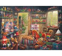 Ravensburger Puzzle 12000576 - Spielzeug von damals - 1000 Teile Puzzle für Erwa