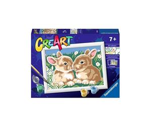 Ravensburger Gioco Creativo Creart Teneri Coniglietti 1 St