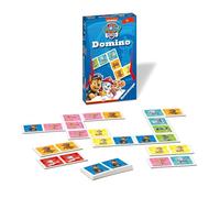 Ravensburger Paw Patrol Domino 20845-Gioco da Tavolo per Bambini a Partire dai 3 Anni, Multicolore, 20845