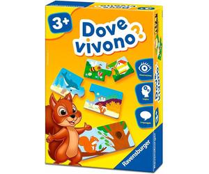 Ravensburger Gioco Da Tavolo Dove Vivono Italiano