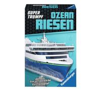 Ravensburger Gioco di carte per bambini 20698 - Gioco di carte, Supertrump giganti oceanici, quartetto e gioco vincente per gli appassionati di tecnologia dai 7 anni in su