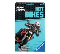 Ravensburger Gioco di carte, Supertrumpf Hot Bikes, 20693, Quartetto e gioco vincente per gli appassionati di tecnologia dai 7 anni in su
