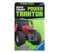 Ravensburger Gioco di carte, Supertrumpf Power Trktor 20689, gioco di quartetto e trump per gli appassionati di tecnologia dai 7 anni in su