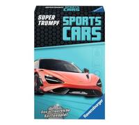 Ravensburger Gioco di carte, Supertrumpf Sports-Cars 20683, quartetto e gioco vincente per gli appassionati di tecnologia dai 7 anni in su