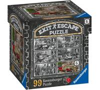 Ravensburger gioco di fuga EXIT puzzle Villa spettrale: Nel garage 99 pezzi