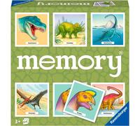 Ravensburger Gioco educativo Grand Memory Dinosaurs 64 tessere 3+ anni Multicolore