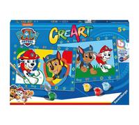 Ravensburger Gioco Di Pittura La Squadra Dei Cuccioli Creart Serie Junior 2 X