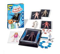 Ravensburger - Gioco didattico - Il gioco del corpo umano - Scoperta progressiva della biologia umana - include un mini set di radiologia - A partire dai 4 anni - 24116