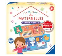 Ravensburger - Gioco educativo - Cerca e trova - The Nursery School - Un primo gioco educativo che unisce osservazione e associazione - A partire dai 2 anni - 23021