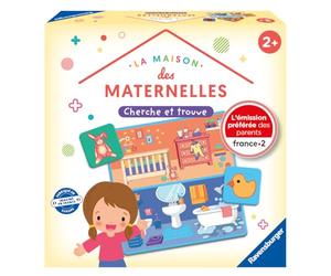 Ravensburger - Gioco educativo - Cerca e trova - The Nursery School - Un primo gioco educativo che unisce osservazione e associazione - A partire dai 2 anni - 23021