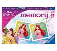Ravensburger - Gioco educativo - memory® - Disney Princesses - Un primo gioco educativo che mescola osservazione, associazione e memorizzazione - A partire dai 3 anni - 20978