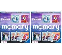 Ravensburger - Gioco Memory® Frozen, Gioco bambini 3+ anni (Confezione da 2)