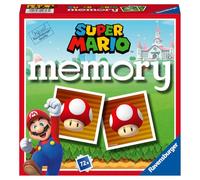 RAVENSBURGER - MEMORY VERSIONE SUPER MARIO, 72 TESSERE, GIOCO DA TAVOLO, 4+ ANNI