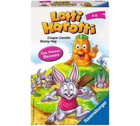 Ravensburger Gioco Tascabile Lotti Karotti - Bunny Hop, La Corsa dei Conigli (IN TEDESCO)