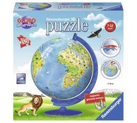 RAVENSBURGER - 3D PUZZLE GLOBO, 180 PEZZI, 6+ ANNI