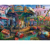 Ravensburger- Gloomy Carnival Lifestyle-Abandoned Places Serie Abbandonata Puzzle, Multicolore, 27 x 20, 16190