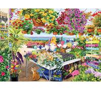 Ravensburger Glorious Garden Center - Puzzle da 500 pezzi, ottimo regalo per puz