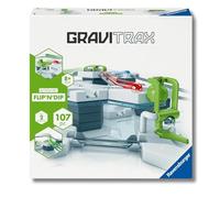 Ravensburger - GraviTrax Action Set Flip'N'Dip | Pista Biglie 8+, 107 Pezzi | Action Set GraviTrax con 107 pezzi e 2 elementi d'azione. Costruisci piste per biglie e sperimenta con gravità e creatività.
