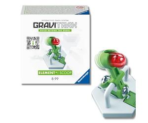 Ravensburger - GraviTrax Element Scoop: Solleva la biglia e supera ostacoli, Accessorio pista biglie 10 pezzi, Gioco STEM 8+ anni e adulti, Non giocabile da solo, Compatibile con tutti i GraviTrax