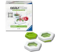 Ravensburger - GraviTrax Element Trampoline: Fa rimbalzare la biglia, Accessorio pista biglie 4 pezzi, Gioco STEM 8+ anni e adulti, Non giocabile da solo, Compatibile con tutti i GraviTrax