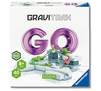 Ravensburger - GraviTrax Go Rotative, Pista di Biglie, Gioco Interattivo ed Educativo STEM, per Bambini 8+ Anni e Adulti, Compatibile con tutti i GraviTrax, 40 pezzi