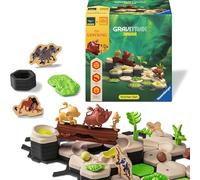 Ravensburger - GraviTrax Junior Bundle Re Leone, Starter Kit, Pista di Biglie, Gioco Interattivo ed Educativo STEM, per Bambini 3+ Anni e Adulti