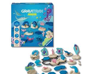 Ravensburger - GraviTrax Junior My Ocean Decoration, Accessorio pista biglie, 3+