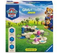 Ravensburger - GraviTrax Junior Paw Patrol Starter Set S, Pista biglie 58 pz, 3+