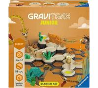 Ravensburger - GraviTrax Junior Starter-Set S Desert, Pista di Biglie, Gioco Interattivo ed Educativo STEM, per Bambini 3+ Anni e Adulti, 58 pezzi