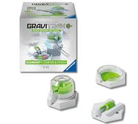 Ravensburger - GraviTrax Power Element Starter&Finish, Accessorio pista biglie, 8+