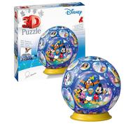 Ravensburger- Grogu 3D 11561 - Palla Puzzle con Personaggi, 72 Pezzi, per Fan Di