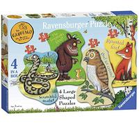 Ravensburger - Gruffalo, 4 Puzzle Sagomati in a Box, Puzzle per Bambini, Età 3+, 07018 3
