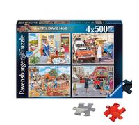 Ravensburger Happy Days Collection No.6 Nostalgic Work Day Memories, puzzle da 500 pezzi, per adulti e bambini, dai 10 anni in su