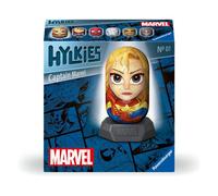 Ravensburger - hylkies marvel, captain marvel, personaggi collezionabili, 54 pezzi