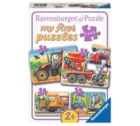 Ravensburger i miei primi puzzle Macchine da cantiere 4in1 (2, 4, 6, 8 pezzi)