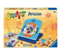 Ravensburger - il mio fantastico atelier disney stitch, set con cavalletto tema stitch, dipingere con i numeri, gioco creativo bambini 7+ anni