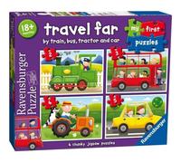 ravensburger Il mio primo puzzle: Veicoli 4in1 (2,3,4,5 pezzi) 1 St