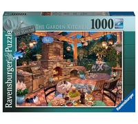 Ravensburger-Il mio rifugio My Haven No.10 The Garden Kitchen-Puzzle da 1000 Pezzi, per Adulti e Bambini, dai 12 Anni in su, Multicolore, 70 x 50 x 0,2 cm, 17477