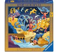 Ravensburger - Puzzles Le Dodici Fatiche di Ercole | Puzzle 6 Anni in su | Regalo Bambina 6 Anni E Bambino 64 Pezzi| Puzzle Bambini 33 X 33 Cm | Puzzles Stitch Bambina