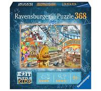 RAVENSBURGER Im Freizeitpark-368 Teile EXIT Puzzle per bambini 12926 - Nel parco divertimenti - 368 pezzi, Colore argento