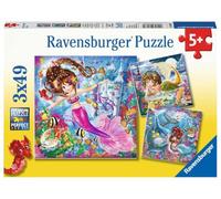 Puzzle Magiche Sirene 3x49 pezzi Ravensburger