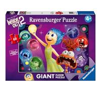 Ravensburger - Inside Out 2, Puzzle 4+ Anni, Giant Floor Puzzle Da 60 Pezzi | Puzzle da pavimento di Inside Out 2 con 60 pezzi, educativo e divertente, ideale come regalo per ogni occasione dai 4 anni.
