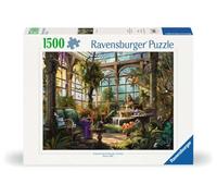 Ravensburger- Interni e Piante 12001397 The Green House, Puzzle da 1500 Pezzi, per Adulti e Bambini dai 14 Anni