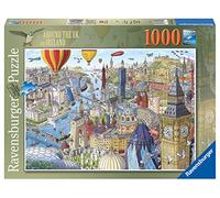 Ravensburger Intorno al Regno Unito e Irlanda 1000 pezzi Puzzle per adulti e bambini dai 12 anni in su, Multicolore, 17142